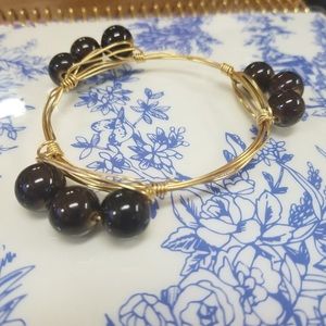 bourbon & boweties inspired wire wrapped bracelet